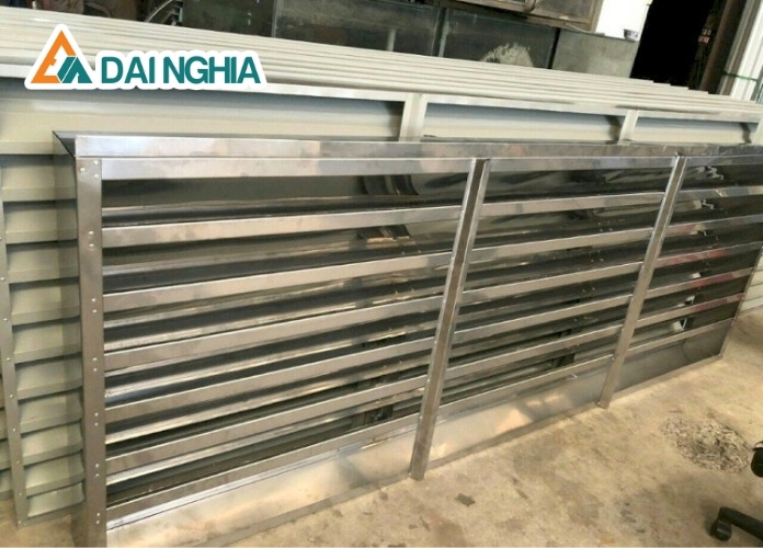 Hướng dẫn lắp đặt lam gió Inox 304