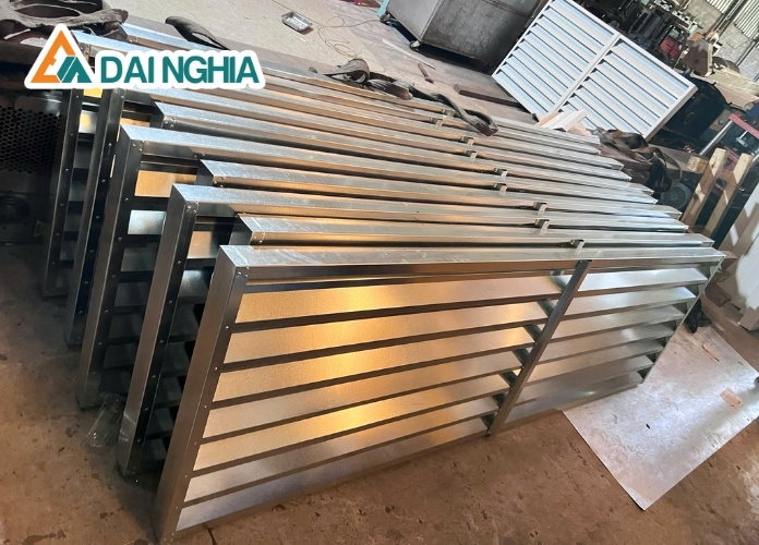 Quy trình sản xuất lam gió sắt