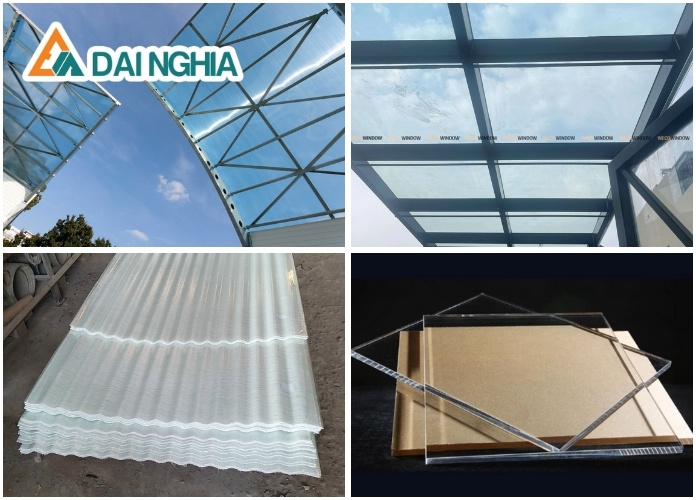 So sánh tấm Poly rỗng với vật liệu cùng ứng dụng