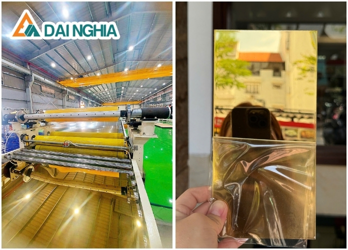 Bảng giá tấm inox vàng