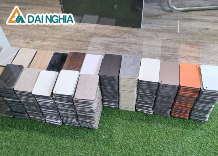 Tấm ốp than tre phẳng dày 5mm màu đơn sắc