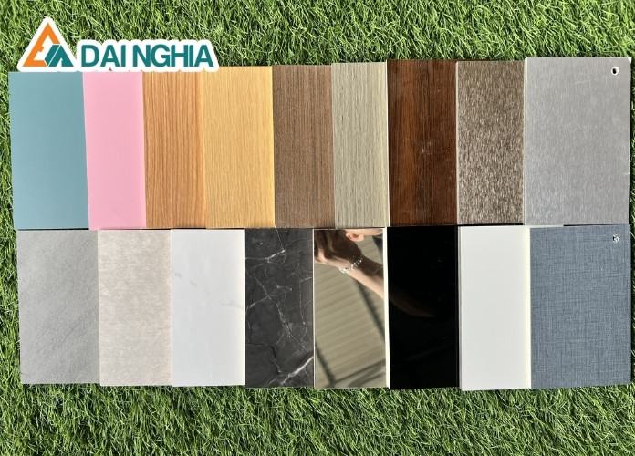 Tấm ốp than tre phẳng dày 8mm màu đơn sắc