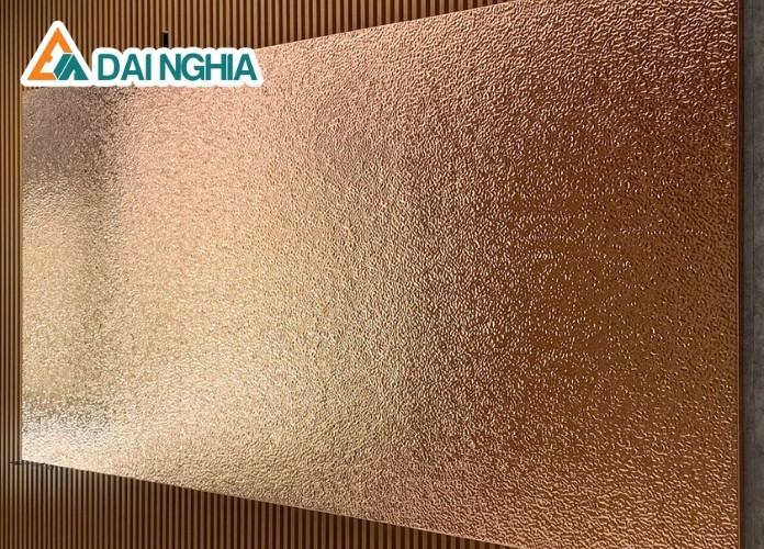 Ưu điểm Inox 3D hồng gương sóng nước