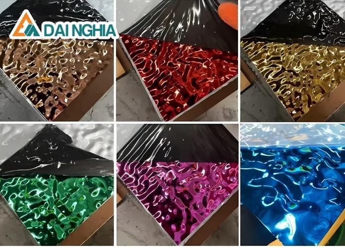 Ưu điểm nổi bật của Inox 3D tím gương