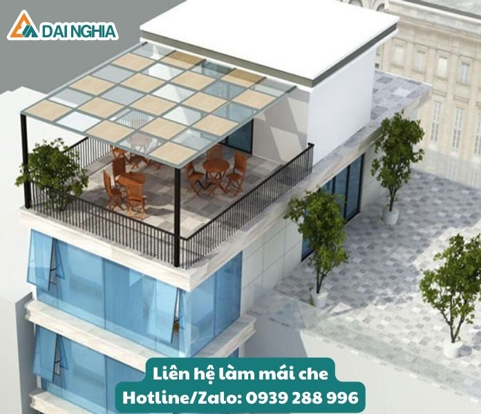 Mái Che Poly: Giải Pháp Hoàn Hảo Cho Không Gian Ngoài Trời 4 Bảo vệ khỏi thời tiết