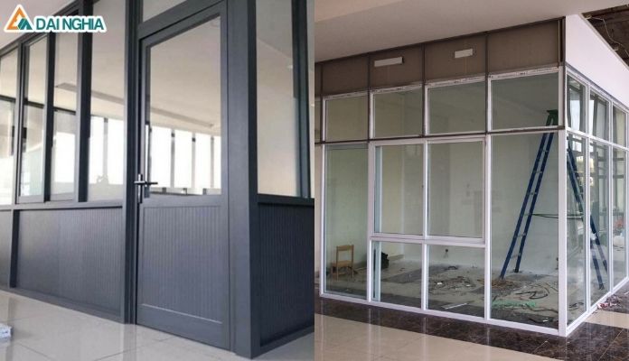 Báo Giá Thi Công Vách Ngăn Nhôm Kính Mẫu Đẹp Năm 2023 2 Vách ngăn nhôm kính là gì?