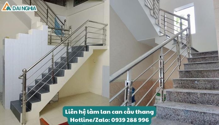 Tổng Hợp 50+ Mẫu Lan Can Cầu Thang Đẹp Chuẩn Phong Thủy & Ấn Tượng 8 Tính hiện đại và sang trọng của mẫu lan can cầu thang bằng Inox