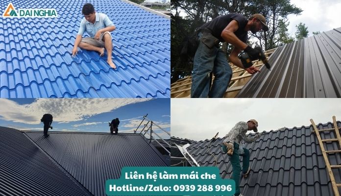 Tổng Hợp Các Mẫu Mái Che Tôn Rẻ Đẹp - Uy Tín Quận 7 4 Tổng hợp mẫu mái che tôn