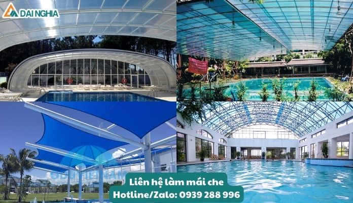 Xu Hướng Sử Dụng Mái Che Poly Trong Kiến Trúc Hiện Đại 14 Những mẫu mái che bể bơi giúp che mát và lấy sáng tùy nhu cầu