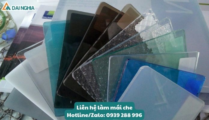 Xu Hướng Sử Dụng Mái Che Poly Trong Kiến Trúc Hiện Đại 7 Lựa chọn mái che Poly theo màu sắc - nhu cầu thẩm mĩ