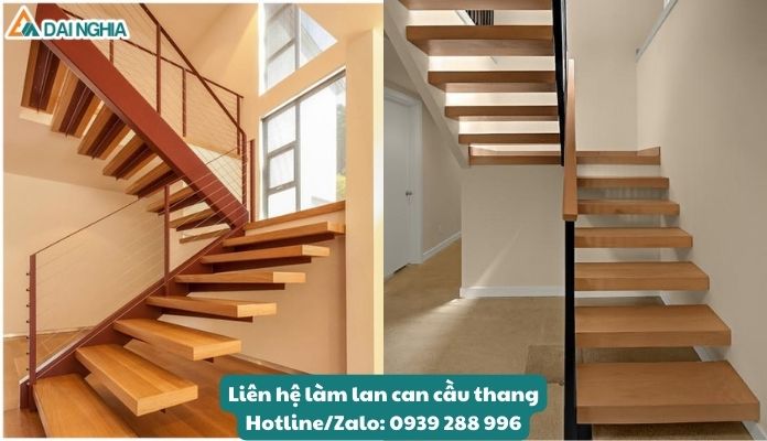 Tổng Hợp 50+ Mẫu Lan Can Cầu Thang Đẹp Chuẩn Phong Thủy & Ấn Tượng 3 Tích hợp phong thủy trong mẫu lan can cầu thang gỗ