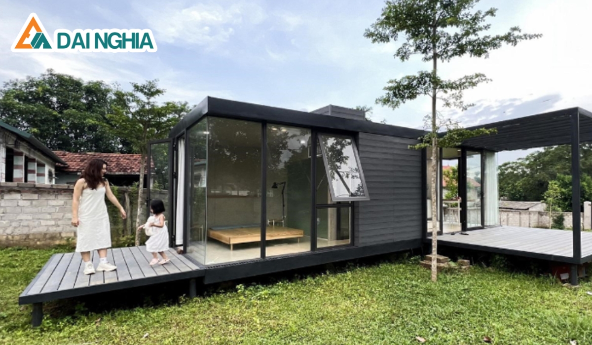 Biện pháp thi công đúng kỹ thuật nhà lắp ghép PANEL 14 30 mau nha lap ghep tam panel hien dai dep nhat 1