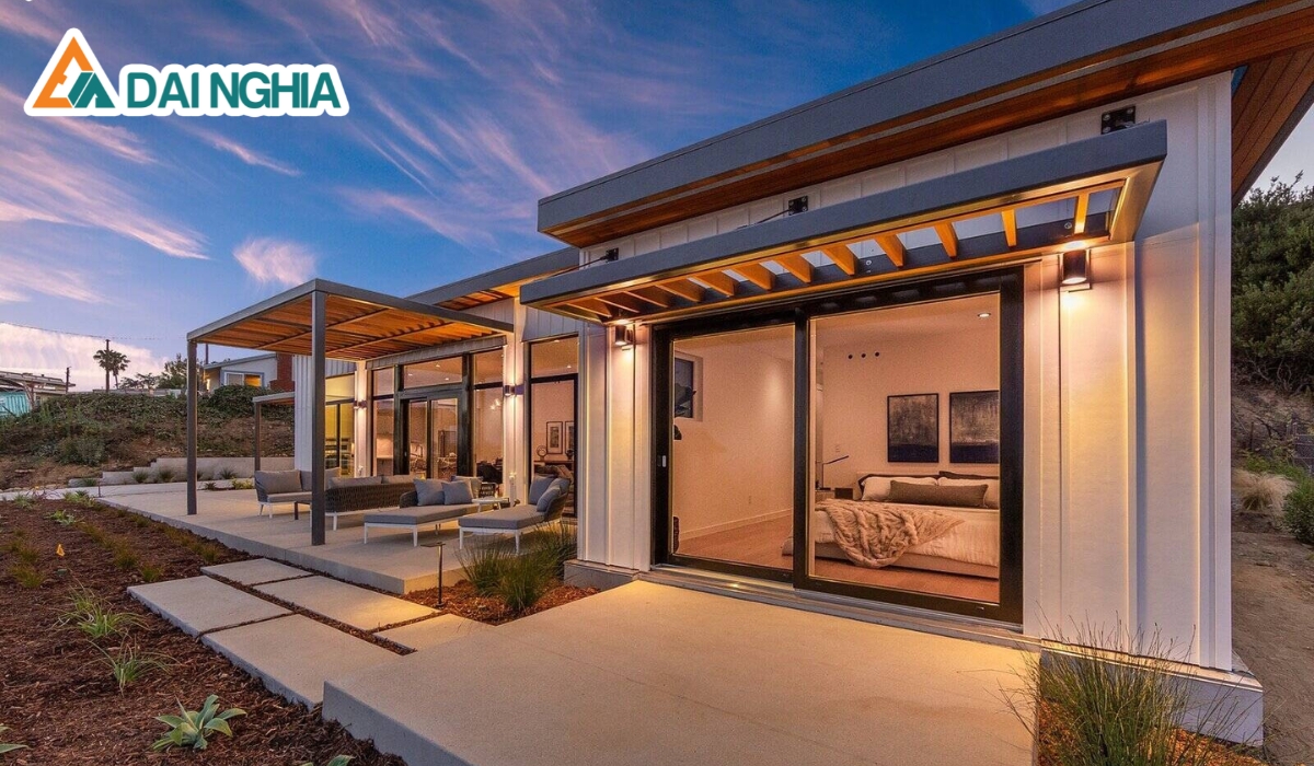 Biện pháp thi công đúng kỹ thuật nhà lắp ghép PANEL 15 30 mau nha lap ghep tam panel hien dai dep nhat 2 1