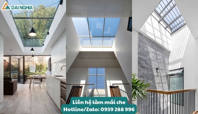 So Sánh Mái Che Poly Và Mái Che Kính Cường Lực 8 Ưu điểm nổi bật của mái che kính cường lực