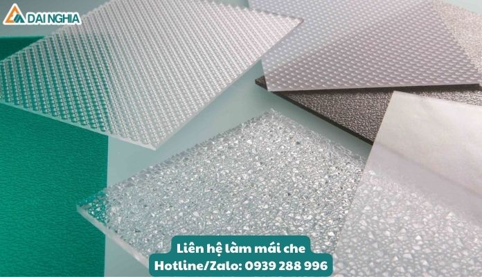 Những Mẫu Mái Che Poly Đẹp Và Sáng Tạo Cho Không Gian Sống 13 Polycarbonate có khả năng tái chế và phân hủy tự nhiên