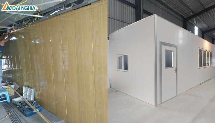 Phân Loại Vách Ngăn Panel Cách Nhiệt Thông Dụng Năm 2023 9 Phân loại vách ngăn Panel theo màu sắc