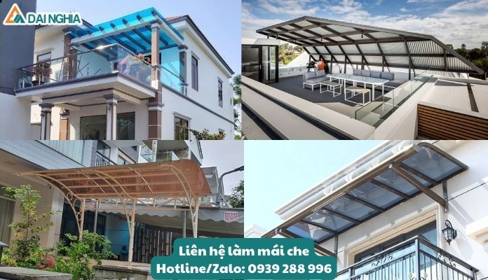 Xu Hướng Sử Dụng Mái Che Poly Trong Kiến Trúc Hiện Đại 10 Nhiều mẫu mái che sân thượng phổ biển ở thành phố