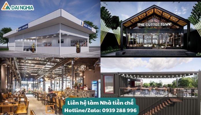 Các Mẫu Nhà Tiền Chế Đẹp, Hiện Đại & Tiết Kiệm Chi Phí 11 Nhà tiền chế thương mại