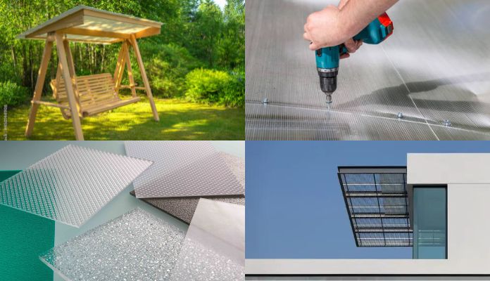 So Sánh Mái Che Poly Và Mái Che Kính Cường Lực 6 Công dụng của mái che Poly