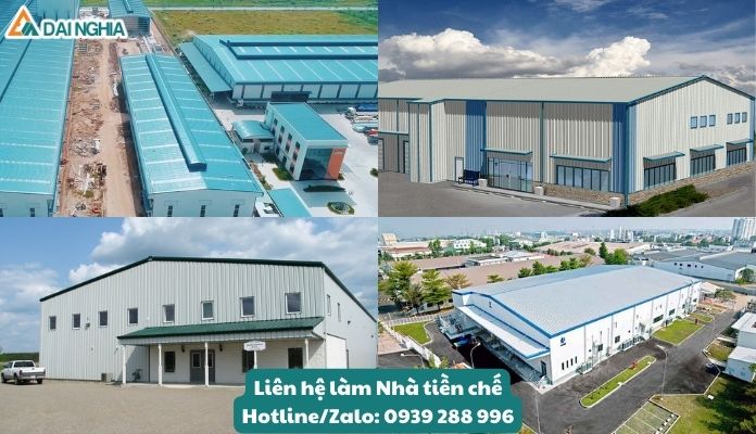 Các Mẫu Nhà Tiền Chế Đẹp, Hiện Đại & Tiết Kiệm Chi Phí 10 Nhà tiền chế công nghiệp ( Nhà xưởng tiền chế)