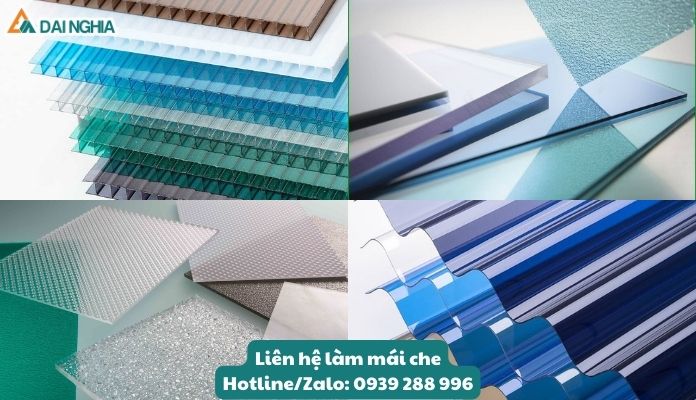 Tác Động Của Mái Che Poly Trong Việc Tiết Kiệm Chi Phí 7 Phân loại mái che Poly trong kiến trúc xây dựng