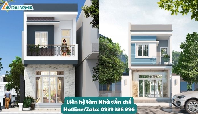 Các Mẫu Nhà Tiền Chế Đẹp, Hiện Đại & Tiết Kiệm Chi Phí 13 Mẫu nhà tiền chế 2 tầng phổ biến trong những năm gần đây