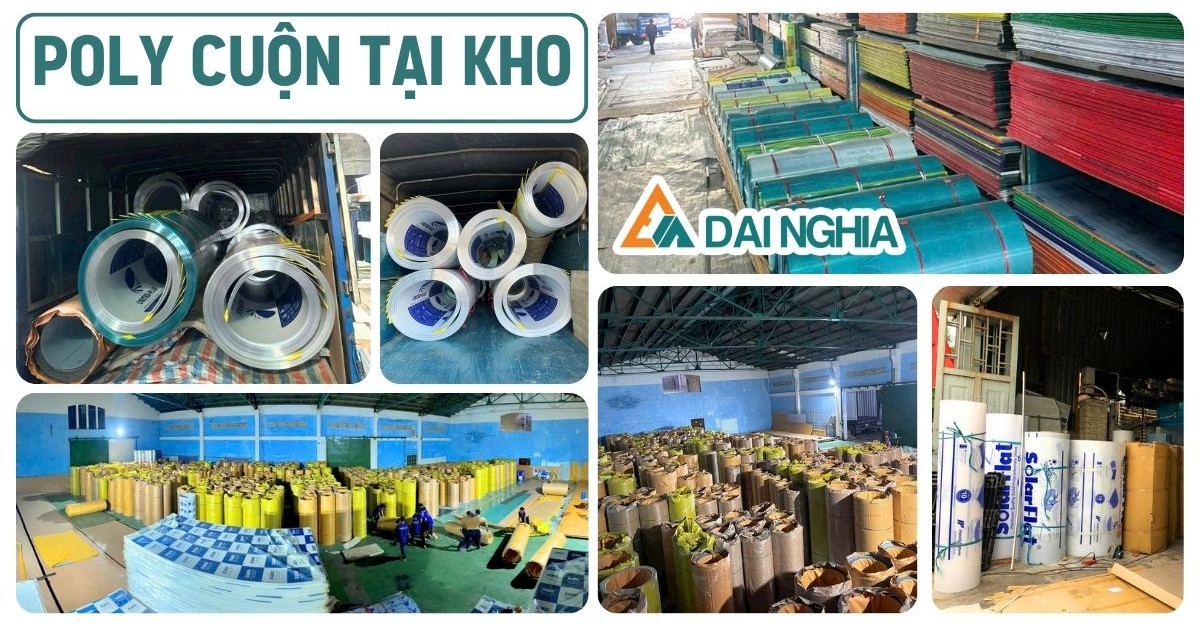 Bảng Báo Giá Tấm Poly - Tấm Lợp Poly Lấy Sáng 2025 8 bang bao gia tam poly lay sang nam 2025 8