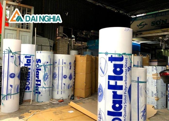 Bảng giá tấm poly đặc 3mm lấy sáng