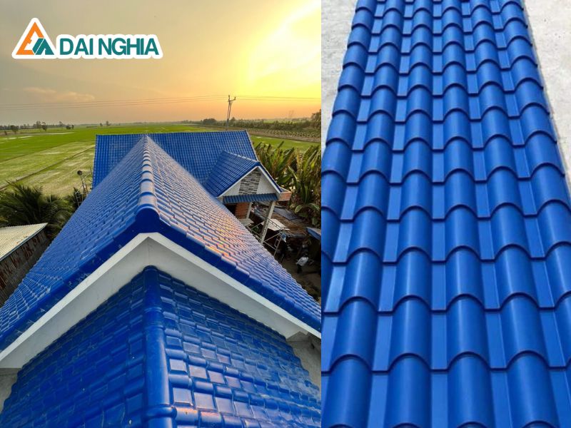 Bảng Giá Tôn Nhựa PVC, Tôn Giả Ngói Cách Nhiệt Độ Bền Cao 16 bang gia ton nhua pvc ton gia ngoi cach nhiet 4 1