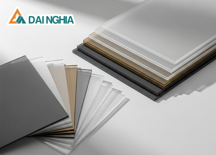 Bảng Kích Thước Tấm Poly – Nên Chọn Khổ Nào Phù Hợp Công Trình? 2 Các kích thước tấm poly đặc phổ biến hiện nay