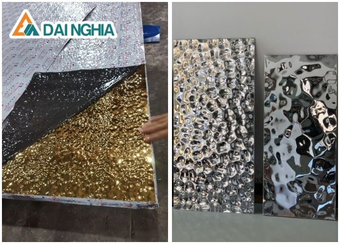 Ứng Dụng Của Inox 3D Sóng Nước Trong Trang Trí Nội Ngoại Thất 4 cac loai inox 3d song nuoc pho bien nhat 10