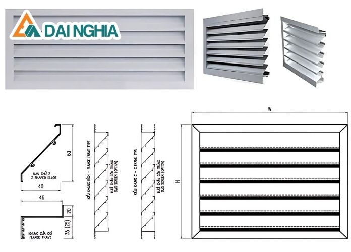 Các Loại Lam Gió Nhà Xưởng Phổ Biến Và Cách Lựa Chọn Phù Hợp 12 cac loai lam gio nha xuong va cach lua chon 21