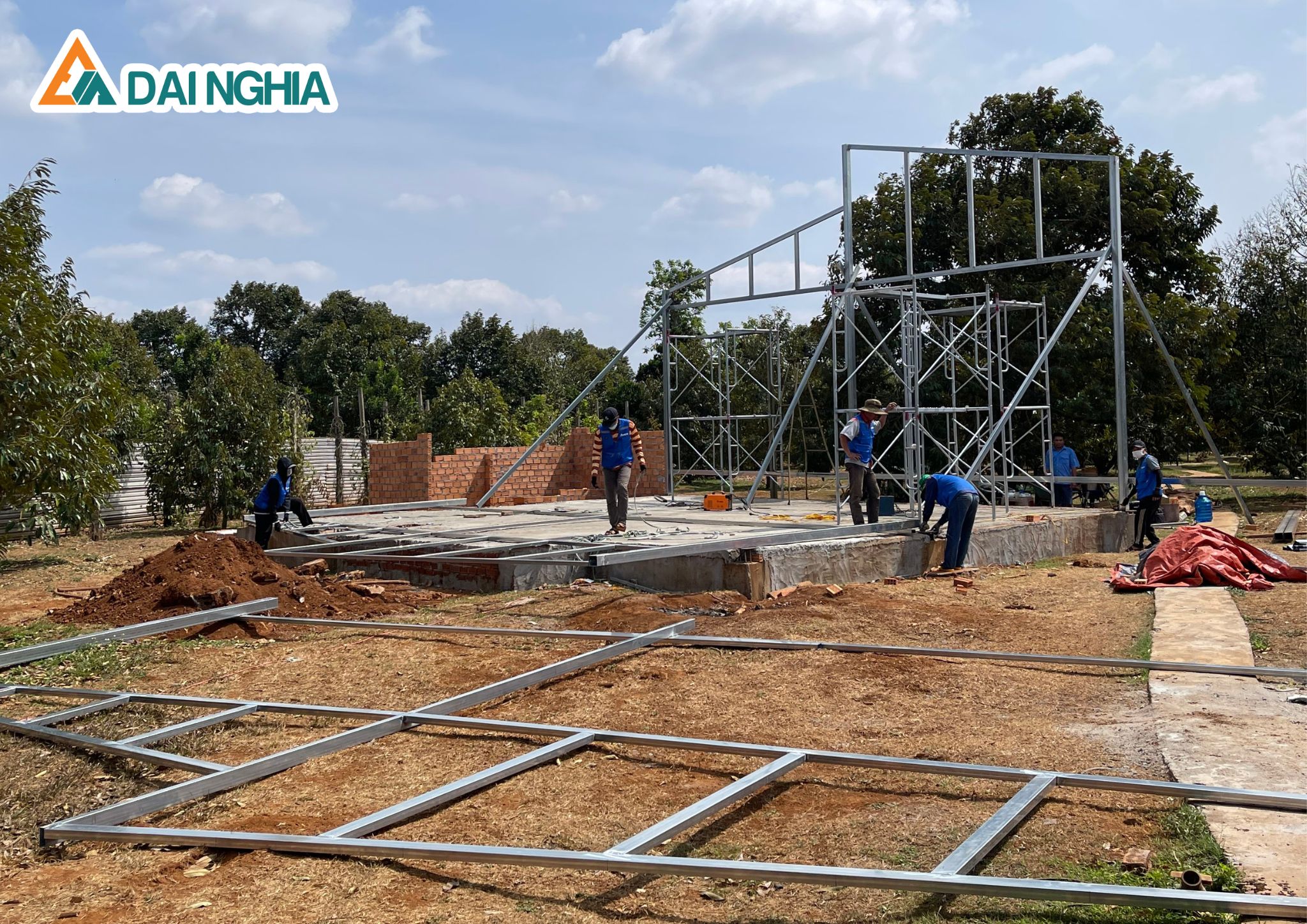 Biện pháp thi công đúng kỹ thuật nhà lắp ghép PANEL 6 chi tiet quy trinh xay dung nha lap ghep panel 1