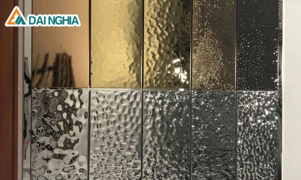 Báo Giá Thi Công Tấm Ốp Trần Inox 3D Sóng Nước Đa Màu 7 chi tiet tam inox gon song 3d bao gia vat tu 13