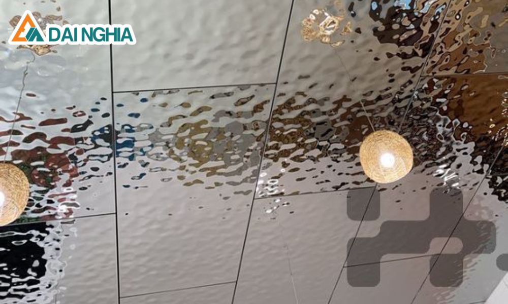 Báo Giá Thi Công Tấm Ốp Trần Inox 3D Sóng Nước Đa Màu 6 chi tiet tam inox gon song 3d bao gia vat tu 16