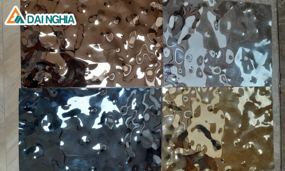 Ứng Dụng Của Inox 3D Sóng Nước Trong Trang Trí Nội Ngoại Thất 16 chi tiet tam inox gon song 3d bao gia vat tu 2