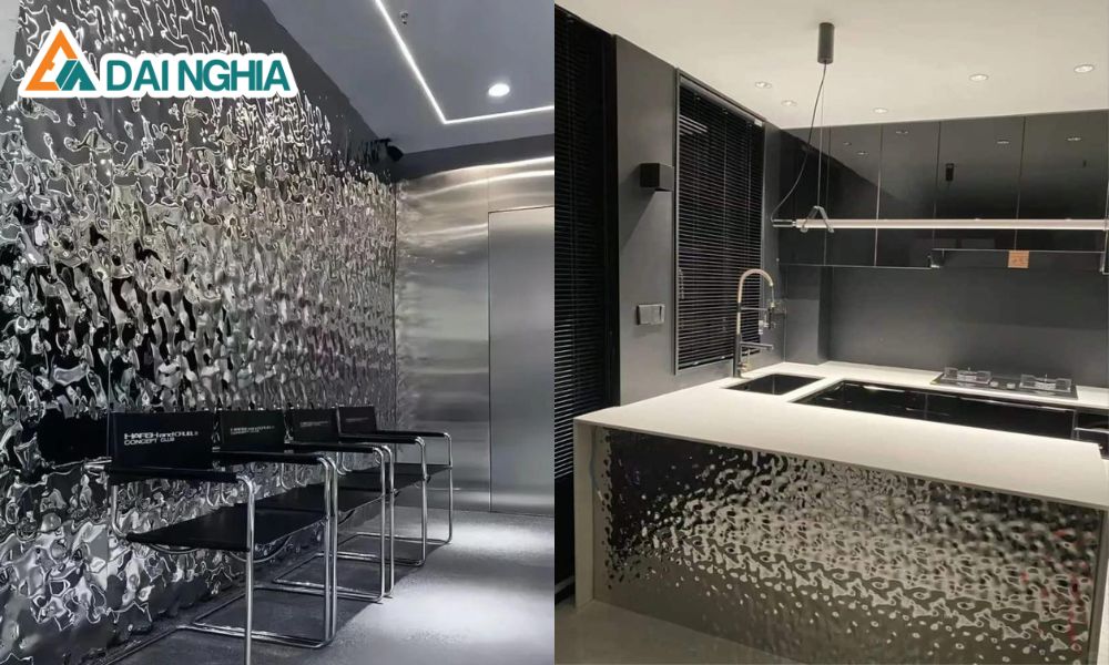 Chi Tiết Tấm Inox Gợn Sóng 3D - Báo Giá Vật Tư 9 chi tiet tam inox gon song 3d bao gia vat tu 22