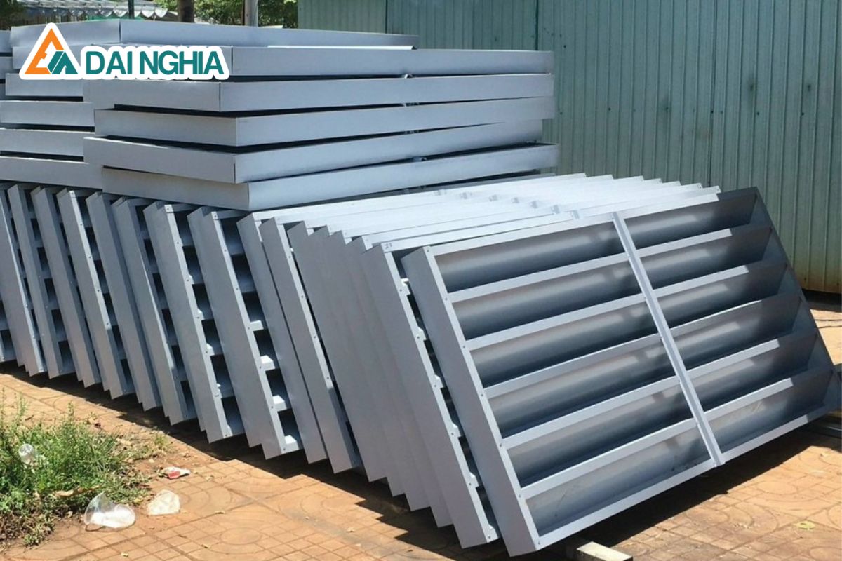 Chuyên Cung Cấp Lam Gió Nhà Xưởng, Cửa Chớp Thông Gió Làm Mát Quanh Năm 2 chuyen cung cap lam gio nha xuong lam mat 13