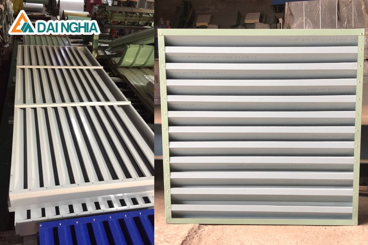 Chuyên Cung Cấp Lam Gió Nhà Xưởng, Cửa Chớp Thông Gió Làm Mát Quanh Năm 7 chuyen cung cap lam gio nha xuong lam mat 5