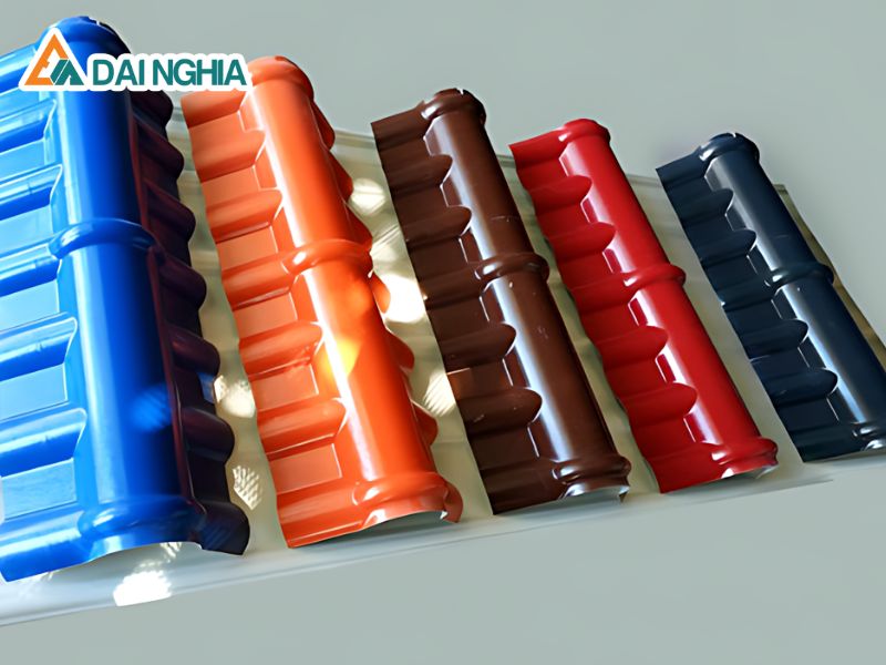 Bảng Giá Tôn Nhựa PVC, Tôn Giả Ngói Cách Nhiệt Độ Bền Cao 22 gia phu kien ton ngoi nhua 2