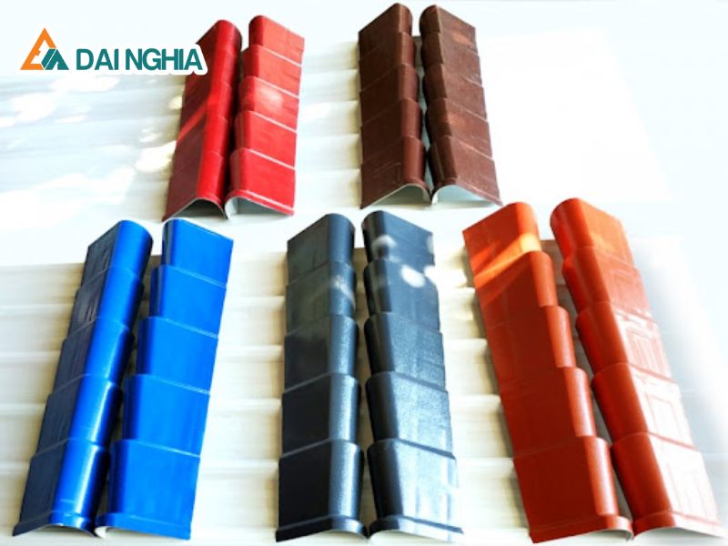 Bảng Giá Tôn Nhựa PVC, Tôn Giả Ngói Cách Nhiệt Độ Bền Cao 24 gia phu kien ton ngoi nhua 4