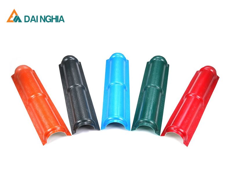 Bảng Giá Tôn Nhựa PVC, Tôn Giả Ngói Cách Nhiệt Độ Bền Cao 26 gia phu kien ton ngoi nhua 5