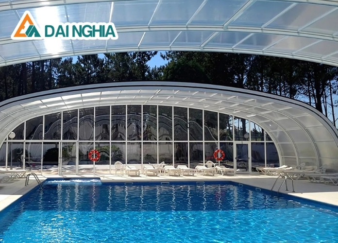 Giải Pháp Mái Che Hồ Bơi Nhựa Poly – Bền Đẹp, Lấy Sáng 5 Giá tham khảo cho giải pháp mái che hồ bơi nhựa Poly