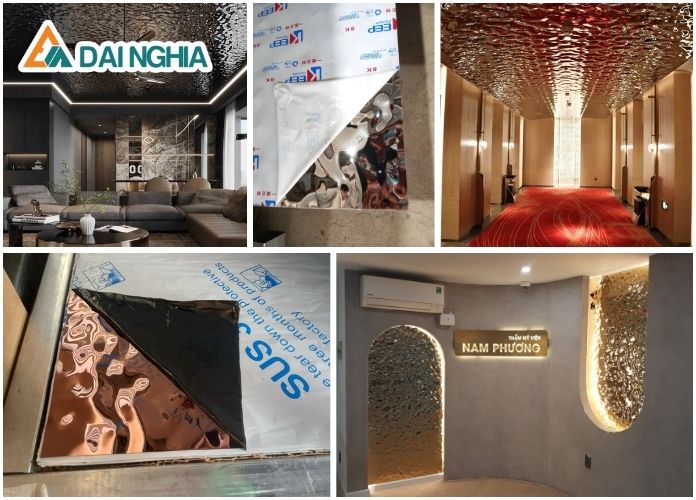 Báo Giá Inox 3D Sóng Nước - Yếu Tố Ảnh Hưởng Đến Mức Giá 8 inox 3d song nuoc la gi dac diem va ung dung 3