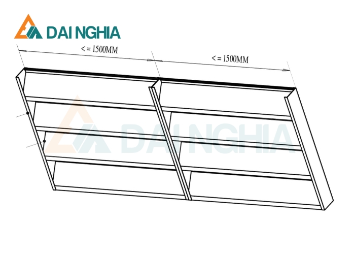 Bản Vẽ Lam Gió Chi Tiết: Cấu Tạo, Kích Thước và Ứng Dụng Thực Tế 2 Bản vẽ lam gió nhôm lá sách