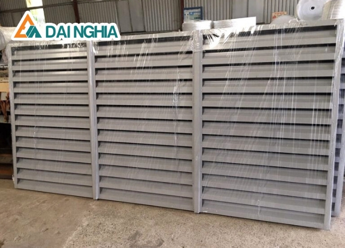 Top 5 Các Loại Lam Thông Gió Đẹp Và Bền Cho Mọi Công Trình 5 Lam gió thép sơn tĩnh điện