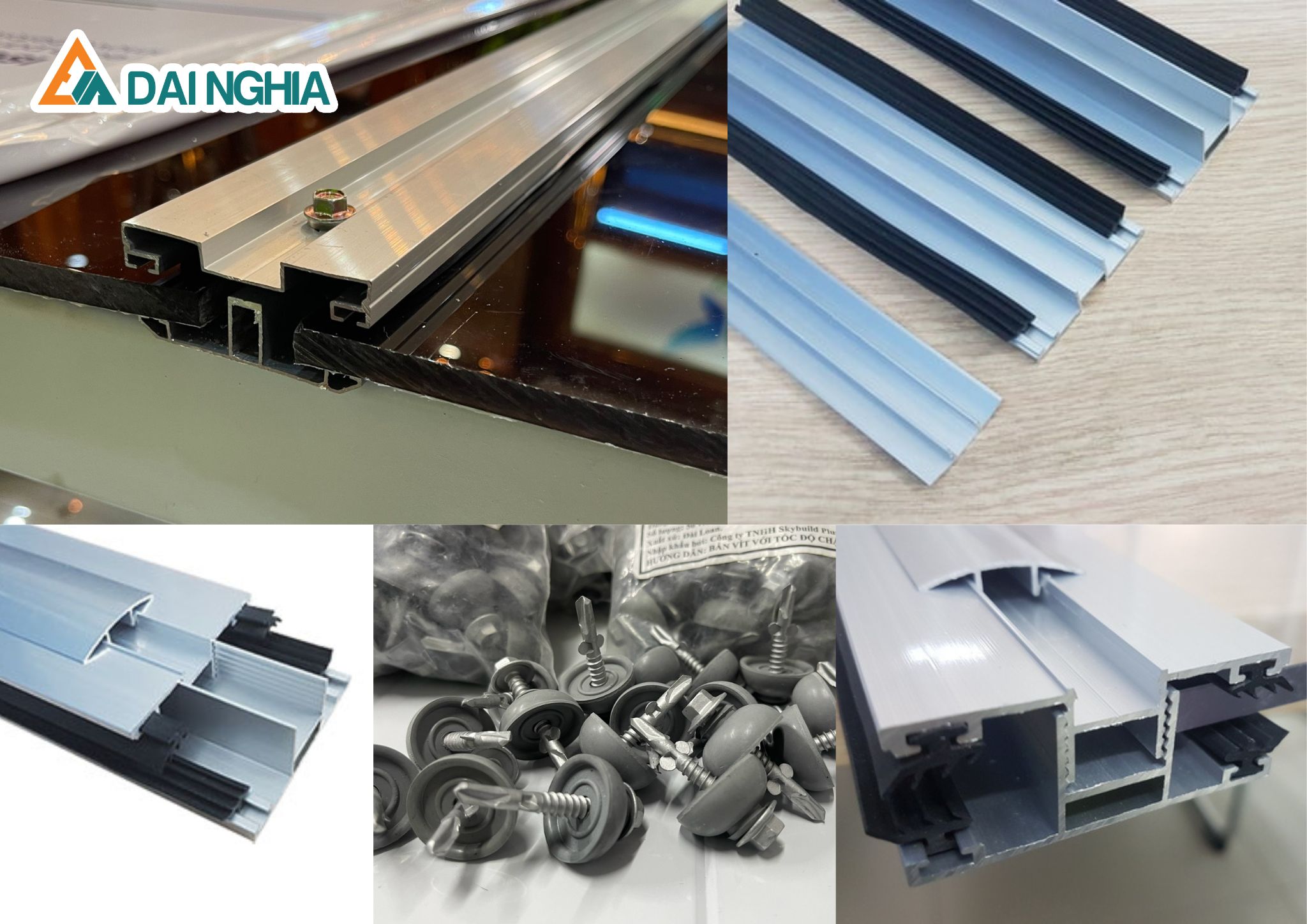 Báo Giá Tấm Poly Greensuperis - Nhập Khẩu Đài Loan Bảo Hành 10 Năm 5 phu kien lap dat mai poly