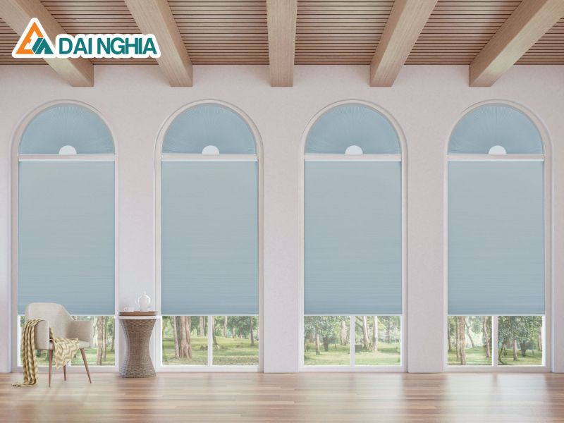 Rèm Tổ Ong Không Dây - Vách Ngăn Di Động Tiện Ích 7 rem to ong khong day vach ngan di dong tien ich