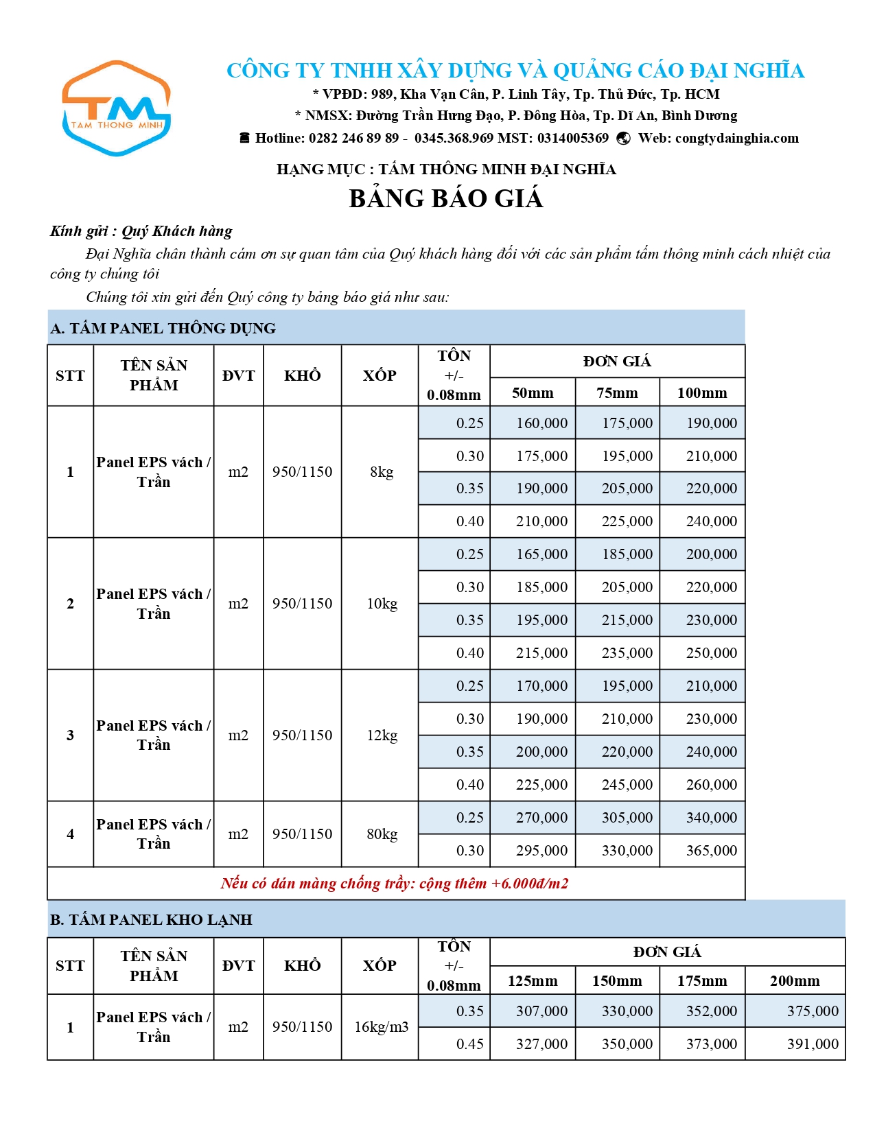 TD BANG GIA VACH TRAN PANEL T8 page 0001