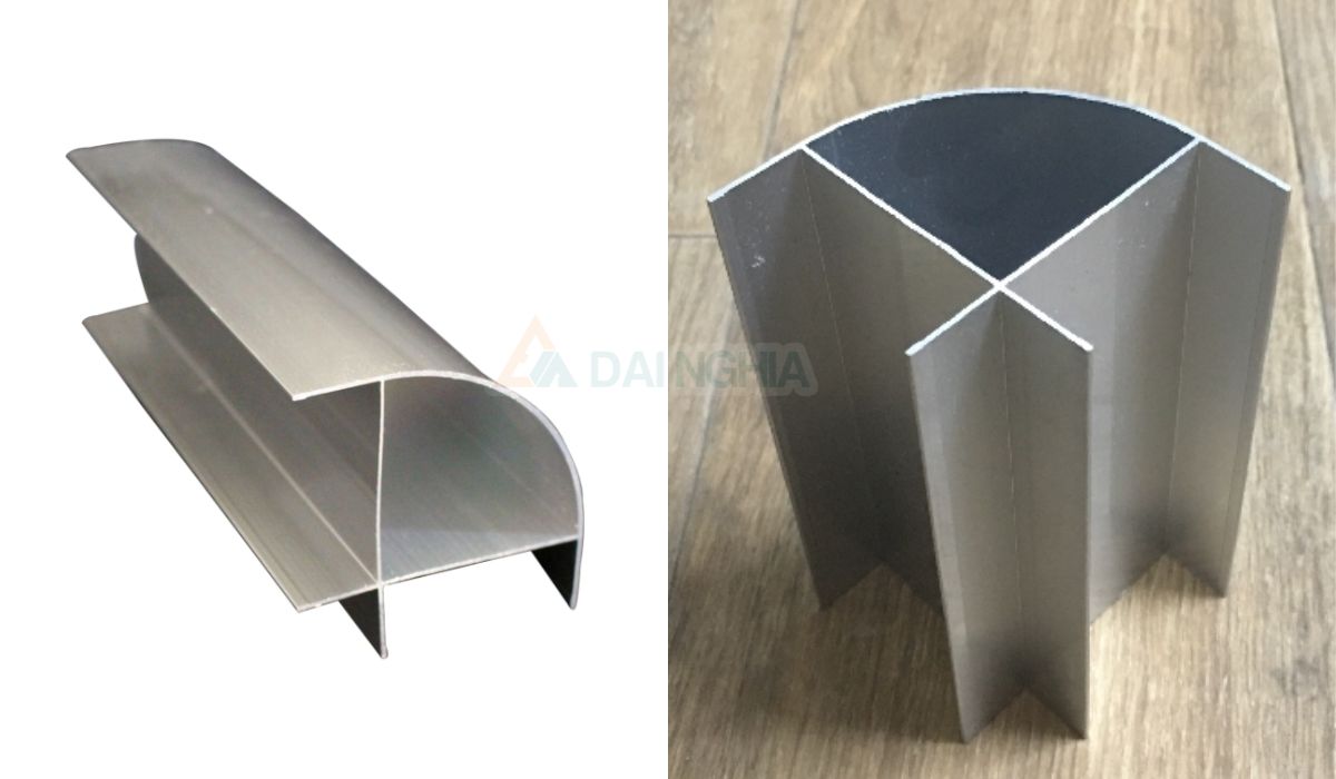 Bảng Giá Phụ Kiện Nhôm Vách PANEL Mới Nhất 2024 6 thanh tru goc nhom phu kien panel